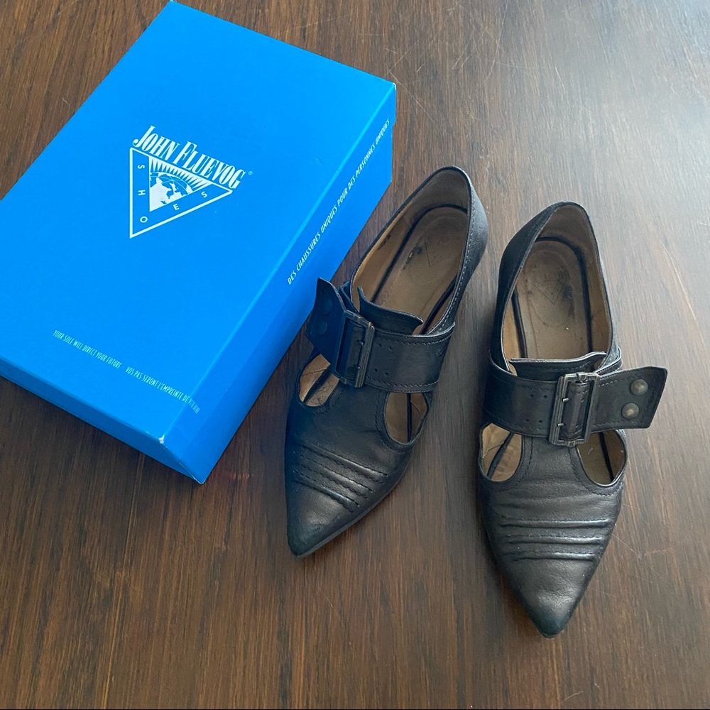 FLUEVOG Brown Pilgrim Truths 9 w Box
